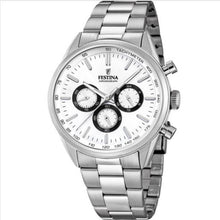 Cargar imagen en el visor de la galería, RELOJ PARA HOMBRE FESTINA BLANCO F16820/Q - PLATEADO