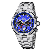 Cargar imagen en el visor de la galería, RELOJ PARA HOMBRE FESTINA AZUL F20670/3 - PLATEADO