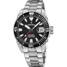 Cargar imagen en el visor de la galería, RELOJ PARA HOMBRE FESTINA NEGRO F20669/3 - PLATEADO