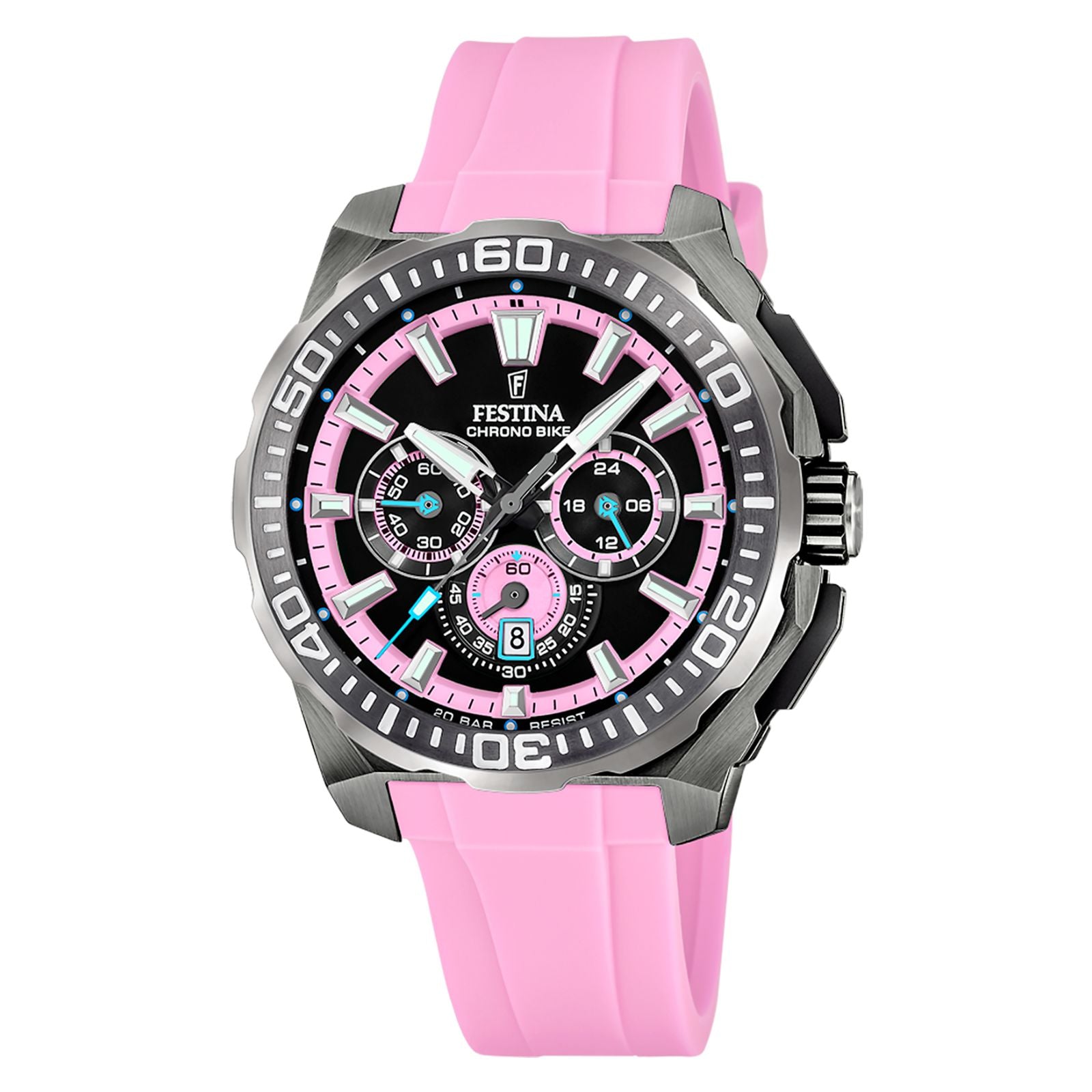 RELOJ DEPORTIVO PARA HOMBRE FESTINA CHRONO BIKE F20725/2 ROSA
