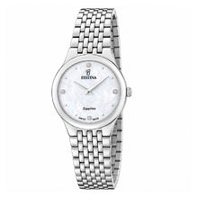 Cargar imagen en el visor de la galería, RELOJ PARA MUJER FESTINA CLASSIC F20096/1 - PLATEADO