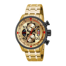 Cargar imagen en el visor de la galería, RELOJ PARA HOMBRE INVICTA AVIATOR 17205 - DORADO