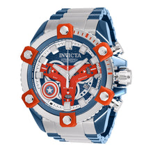 Cargar imagen en el visor de la galería, RELOJ CAPITÁN AMÉRICA PARA HOMBRE INVICTA MARVEL 26763 - AZUL ACERO