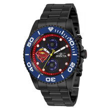 Cargar imagen en el visor de la galería, RELOJ SUPERMAN PARA HOMBRE INVICTA DC COMICS 29065 - NEGRO