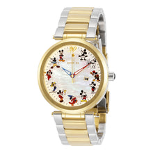 Cargar imagen en el visor de la galería, RELOJ MICKEY MOUSE PARA MUJER INVICTA DISNEY LIMITED EDITION 30835 - ACERO, ORO