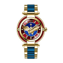 Cargar imagen en el visor de la galería, RELOJ MUJER MARAVILLA PARA MUJER INVICTA DC COMICS 34954 - DORADO, AZUL