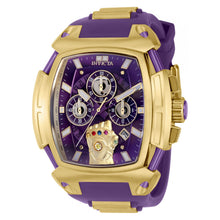 Cargar imagen en el visor de la galería, RELOJ THANOS PARA HOMBRE INVICTA MARVEL 37390 - PÚRPURA, ORO