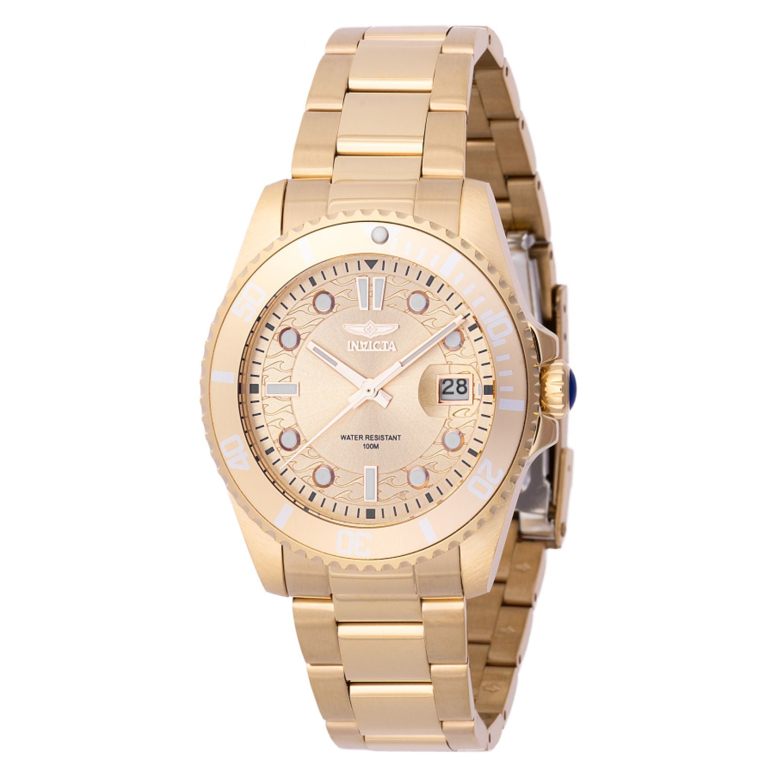 RELOJ PARA MUJER INVICTA PRO DIVER 46688 ORO – Kronotime