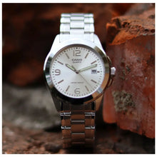 Cargar imagen en el visor de la galería, RELOJ PARA HOMBRE CASIO MTP-1215A-7ADF - PLATEADO
