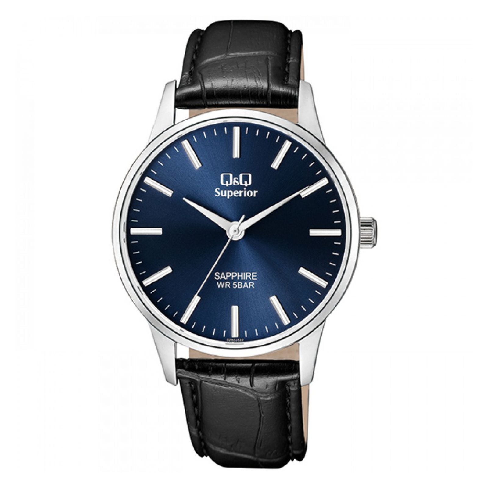 RELOJ CLASICO PARA HOMBRE Q Q SUPERIOR S280J322Y NEGRO