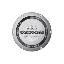 Cargar imagen en el visor de la galería, RELOJ PARA HOMBRE INVICTA VENOM 26662 - NEGRO, ACERO