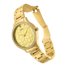 Cargar imagen en el visor de la galería, RELOJ PARA MUJER INVICTA WILDFLOWER 28056 - DORADO