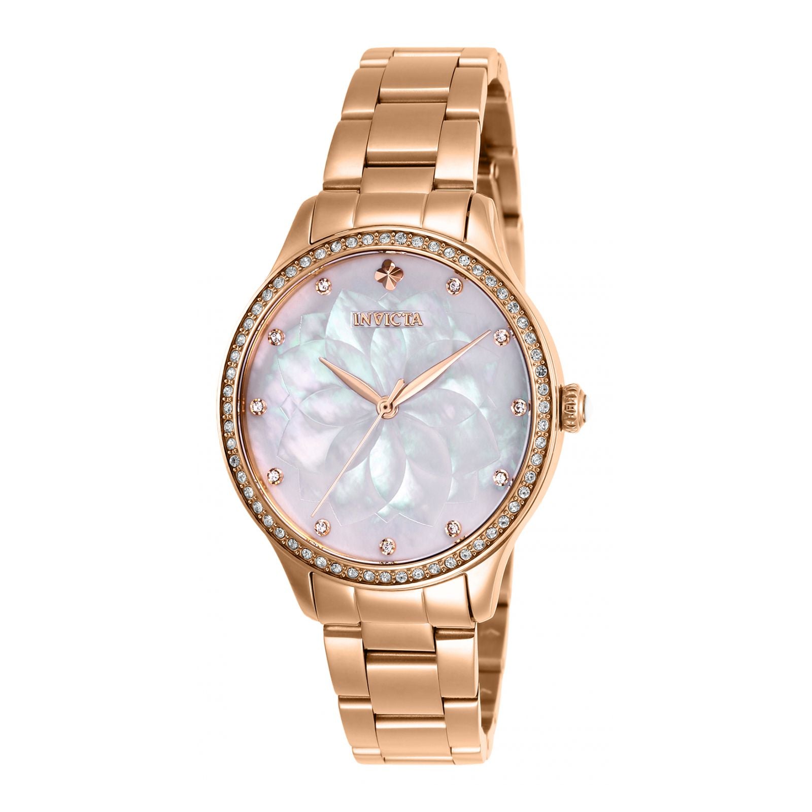 RELOJ PARA MUJER INVICTA WILDFLOWER 28057 ORO ROSA – Kronotime