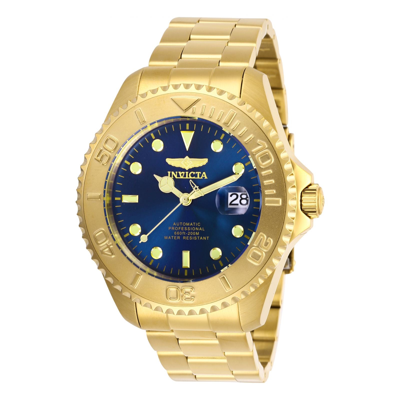 RELOJ PARA HOMBRE INVICTA PRO DIVER 28951 DORADO – Kronotime