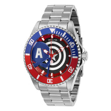 Cargar imagen en el visor de la galería, RELOJ CAPITÁN AMÉRICA PARA HOMBRE INVICTA MARVEL 29680 - PLATEADO