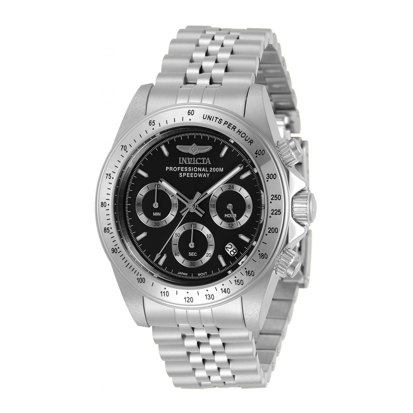 RELOJ PARA HOMBRE INVICTA SPEEDWAY 30989 PLATEADO – Kronotime