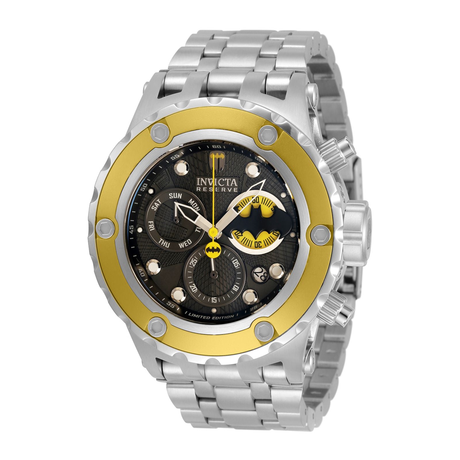 RELOJ BATMAN PARA HOMBRE INVICTA DC COMICS 33814 ACERO – Kronotime