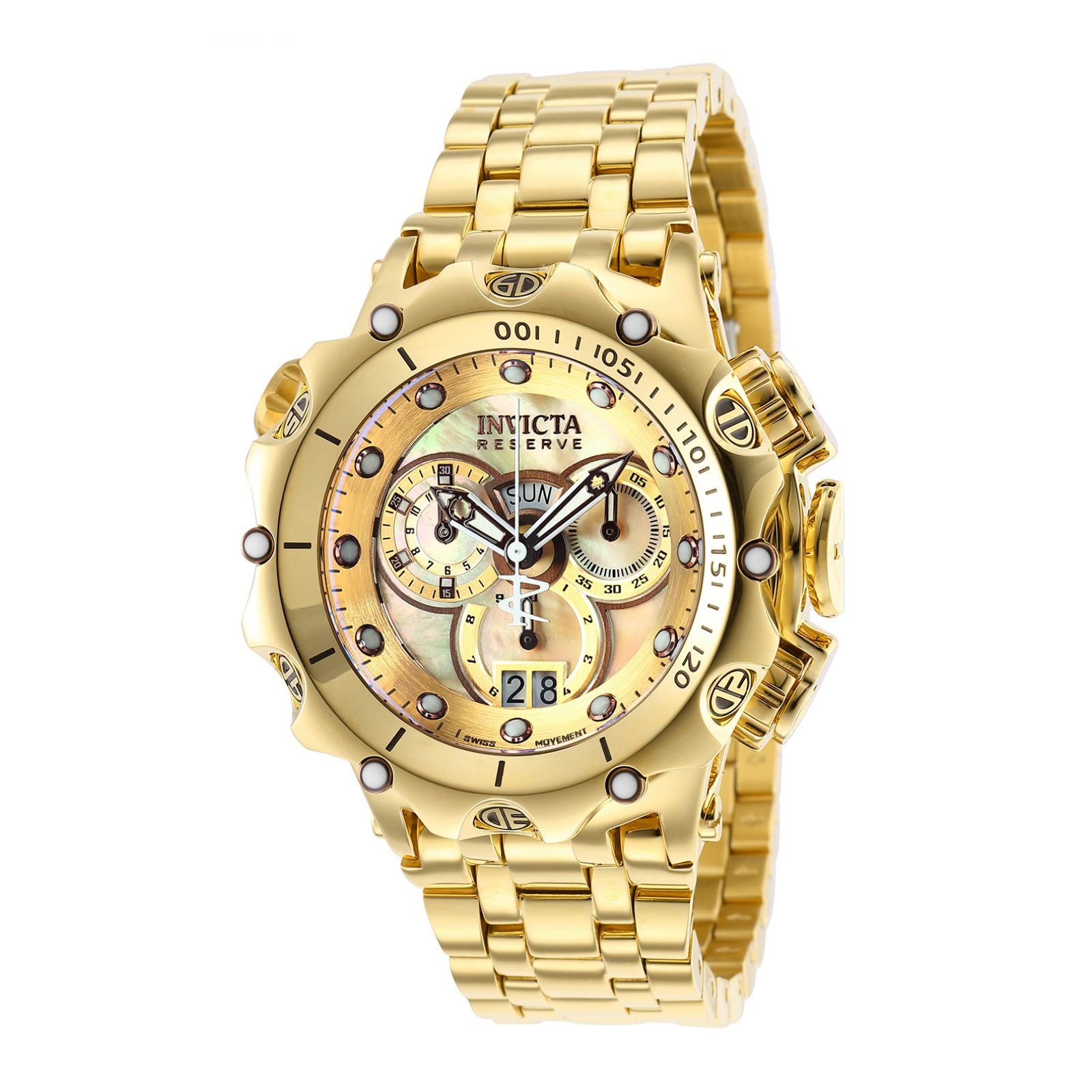 RELOJ PARA HOMBRE INVICTA RESERVE 36589 DORADO – Kronotime