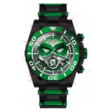 Cargar imagen en el visor de la galería, RELOJ LINTERNA VERDE PARA HOMBRE INVICTA DC COMICS 37442 - VERDE, NEGRO