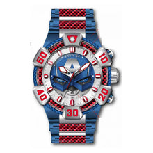 Cargar imagen en el visor de la galería, RELOJ CAPITÁN AMÉRICA PARA HOMBRE INVICTA MARVEL 38381 - AZUL