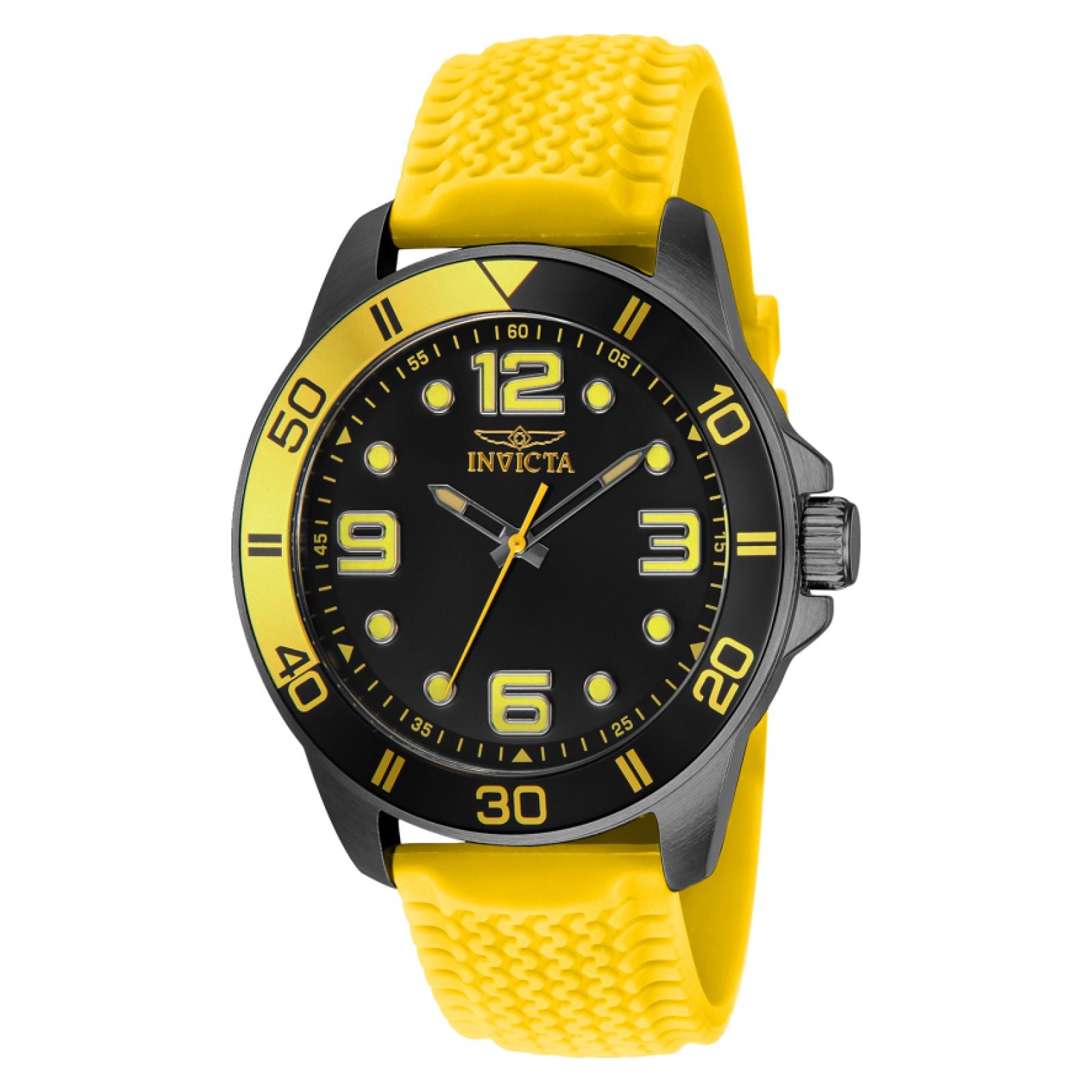 RELOJ DEPORTIVO PARA HOMBRE INVICTA PRO DIVER 40037 AMARILLO