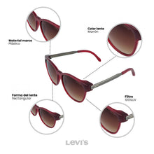 Cargar imagen en el visor de la galería, LENTES DE SOL LEVIS OUTLOOK X13009
