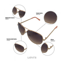 Cargar imagen en el visor de la galería, LENTES DE SOL LEVIS OUTLOOK X13038
