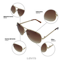 Cargar imagen en el visor de la galería, LENTES DE SOL LEVIS OUTLOOK X13039
