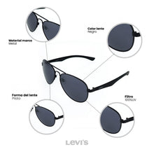Cargar imagen en el visor de la galería, LENTES DE SOL LEVIS OUTLOOK X14021
