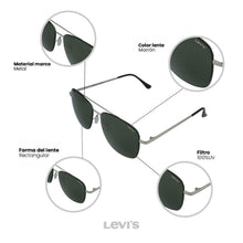 Cargar imagen en el visor de la galería, LENTES DE SOL LEVIS OUTLOOK X14040
