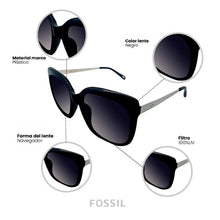 Cargar imagen en el visor de la galería, LENTES DE SOL FOSSIL OUTLOOK X82633
