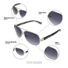 Cargar imagen en el visor de la galería, GAFAS DE SOL STEVE MADDEN OUTLOOK X17022
