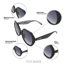 Cargar imagen en el visor de la galería, LENTES DE SOL STEVE MADDEN OUTLOOK X17030
