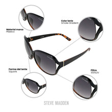 Cargar imagen en el visor de la galería, GAFAS DE SOL STEVE MADDEN OUTLOOK X17039
