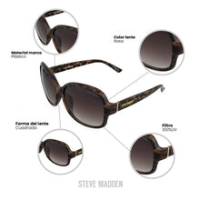 Cargar imagen en el visor de la galería, LENTES STEVE MADDEN OUTLOOK X17043
