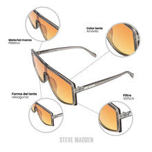 Cargar imagen en el visor de la galería, LENTES DE SOL STEVE MADDEN OUTLOOK X17105
