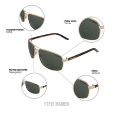 Cargar imagen en el visor de la galería, GAFAS DE SOL STEVE MADDEN OUTLOOK X17114
