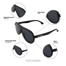 Cargar imagen en el visor de la galería, LENTES DE SOL STEVE MADDEN OUTLOOK X17175

