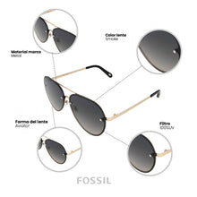 Cargar imagen en el visor de la galería, LENTES DE SOL FOSSIL OUTLOOK X82691
