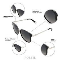 Cargar imagen en el visor de la galería, LENTES DE SOL FOSSIL OUTLOOK X82702
