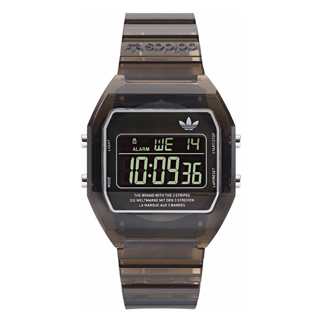 RELOJ  PARA UNISEXO ADIDAS DIGITAL TWO CRYSTAL AOST24064 - NEGRO