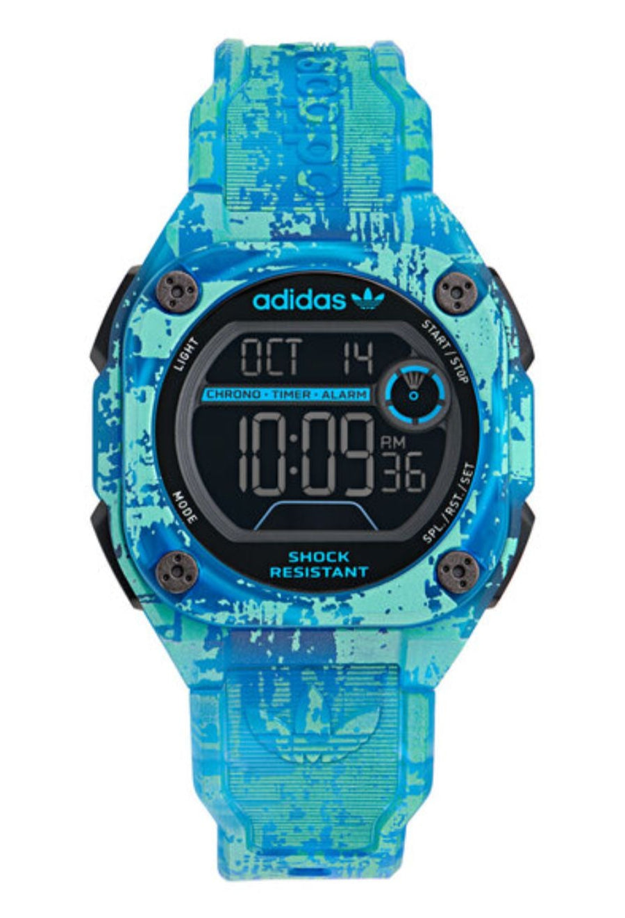 RELOJ  PARA UNISEXO ADIDAS CITY TECH TWO GRFX AOST24077 - AZUL