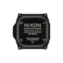 Cargar imagen en el visor de la galería, RELOJ  PARA HOMBRE NIXON RIPLEY BLACK A1267-000 - NEGRO
