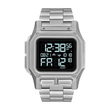 Cargar imagen en el visor de la galería, RELOJ  PARA HOMBRE NIXON REGULUS SS BLACK A1268-000 - PLATEADO
