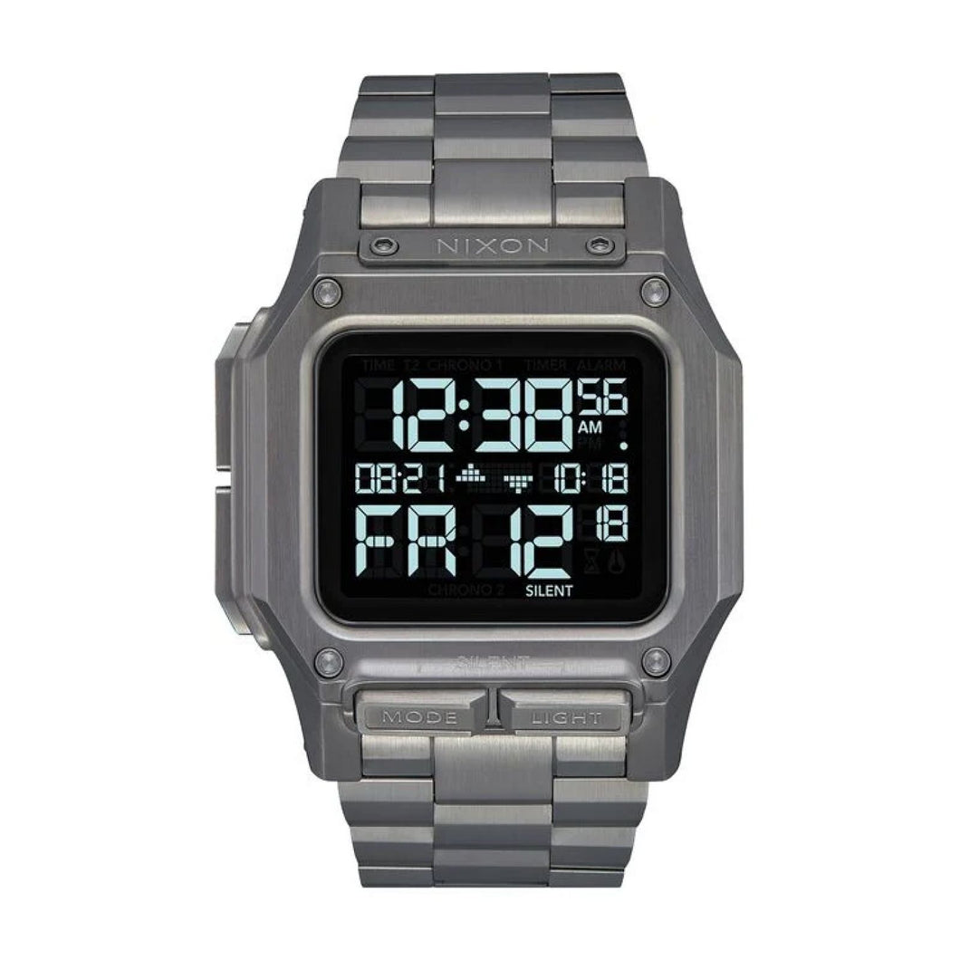 RELOJ  PARA HOMBRE NIXON REGULUS SS GUNMETAL A1268-131 - GRIS