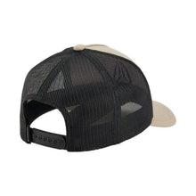 Cargar imagen en el visor de la galería, GORRA DE CAMIONERO CON ICONO DE NIXON COLOR CAQUI/NEGRO 
