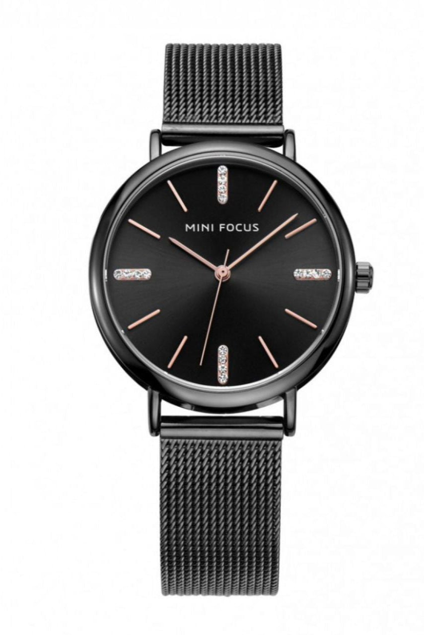RELOJ  PARA MUJER MINI FOCUS MF0036L MF1801 - NEGRO