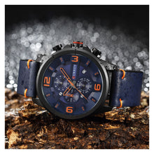 Cargar imagen en el visor de la galería, RELOJ CLÁSICO PARA HOMBRE CURREN  KREB60011303 - AZUL
