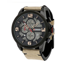 Cargar imagen en el visor de la galería, RELOJ CLÁSICO PARA HOMBRE CURREN  KREB600123 - BEIGE
