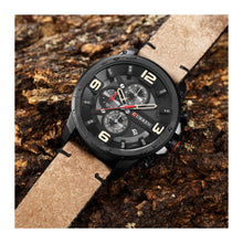 Cargar imagen en el visor de la galería, RELOJ CLÁSICO PARA HOMBRE CURREN  KREB600123 - BEIGE
